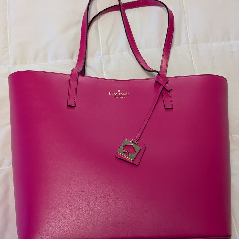 Kate Spade Hot Pink Haven Street Maxi Tote